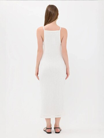 Hiccup Gebreide jurk in Wit