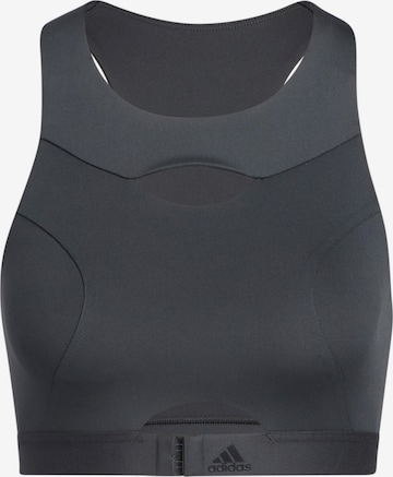 ADIDAS SPORTSWEAR Bustier Sports-BH i grå: forside