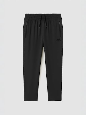 Tommy Life - Regular Calças em preto: frente