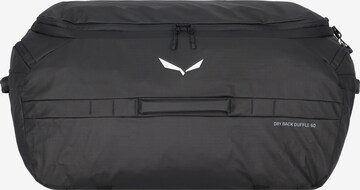 Sac de sport SALEWA en noir : devant