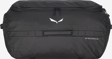 SALEWA Sports Bag in Black: front