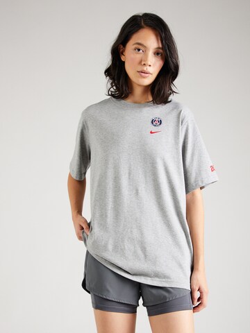 NIKE Performance Shirt 'SUPPORTER' in Grey