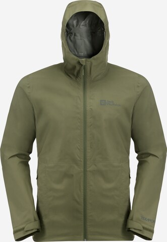 JACK WOLFSKIN Outdoorjacke 'ELSBERG' in Grün