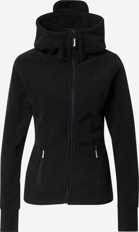 BENCH Fleece Jacket 'Ninja' in Black: front