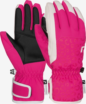 REUSCH Athletic Gloves 'Keira' in Pink: front