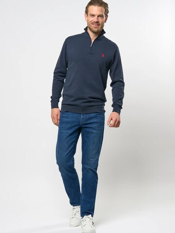U.S. POLO ASSN. Pullover 'Brison' i blå