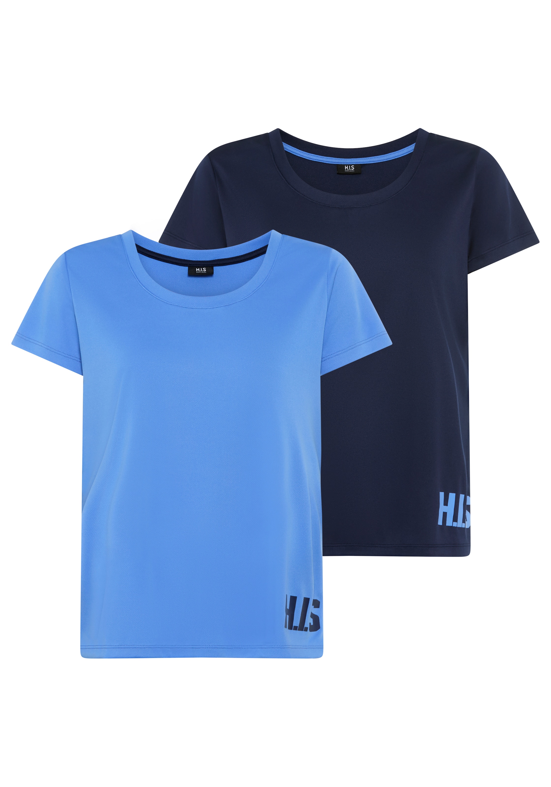 H.I.S Shirt in Blue: front