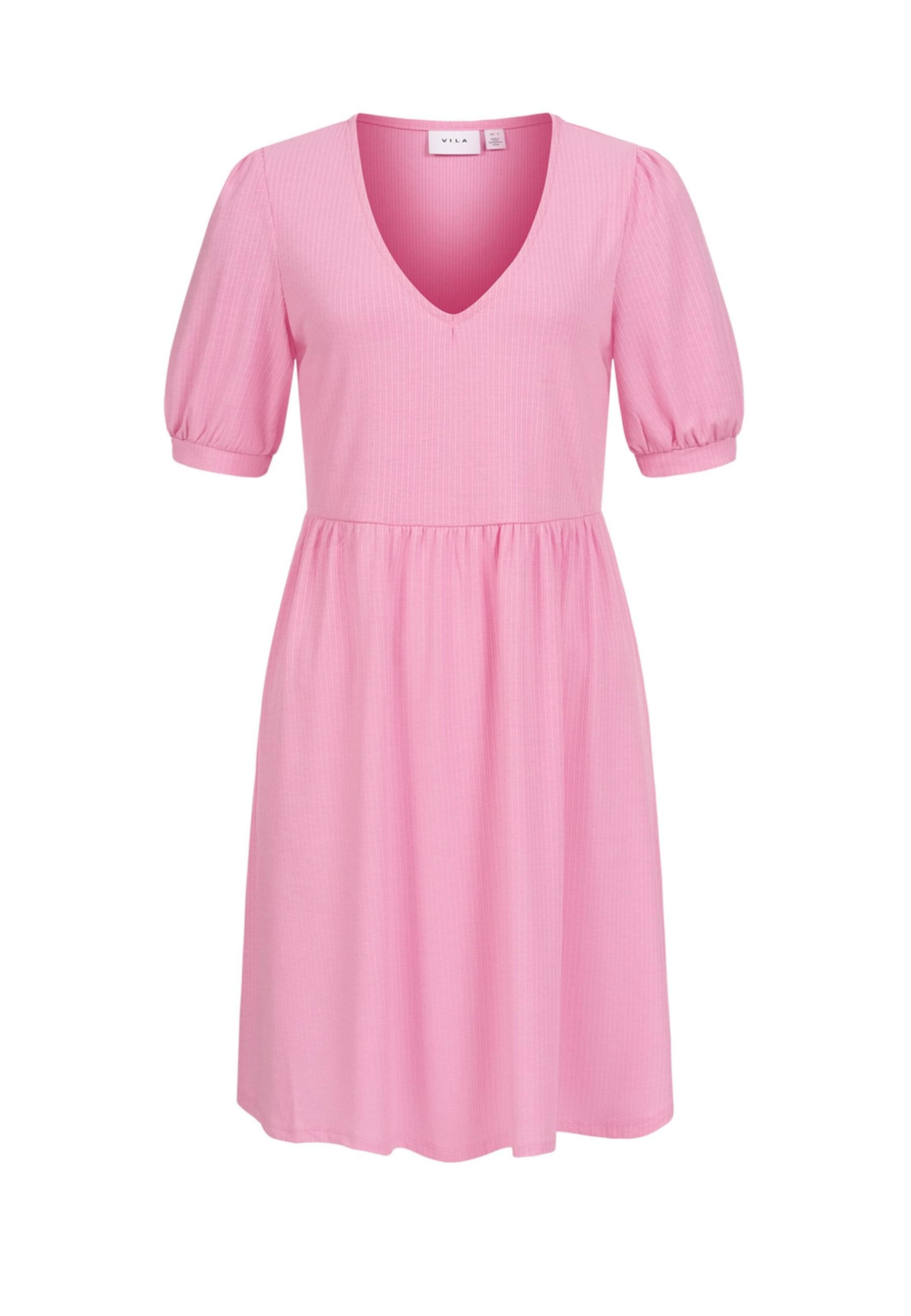 Robe 'VILakes' VILA en rose : devant