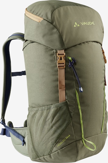 VAUDE Sportrucksack 'Hidalgo' in hellbraun / grau / oliv, Produktansicht