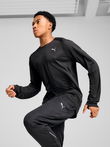 PUMA Functioneel shirt 'CLOUDSPUN' in Zwart: voorkant