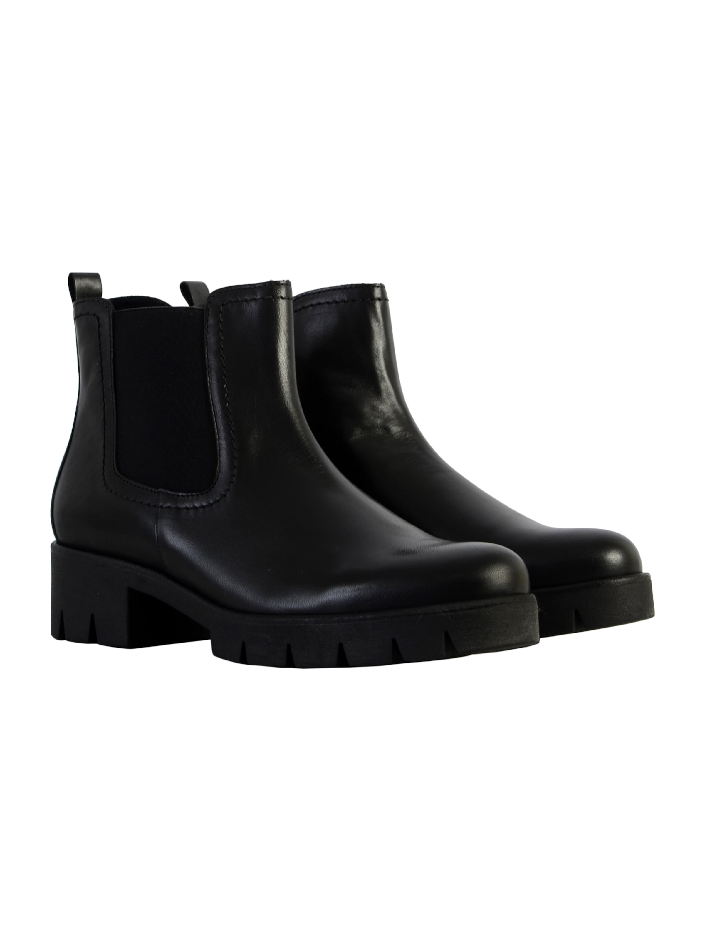 GABOR - Botas de tobillo 'Stiefelette aus Walkleder' en negro