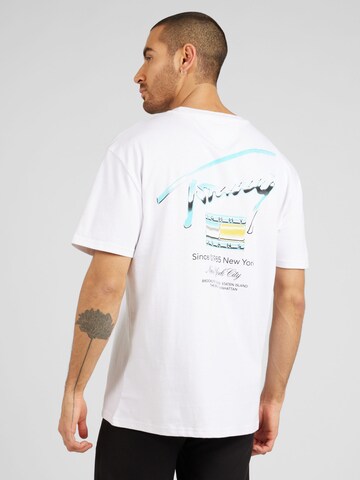 T-Shirt Tommy Jeans en blanc