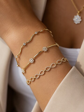 CHIVAL Bracelet 'Infinity Sparkle' in Gold
