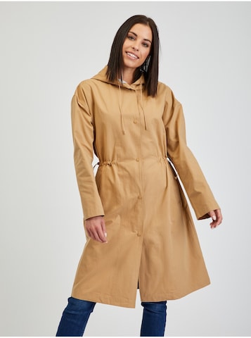 Orsay Between-Seasons Coat in Beige: front