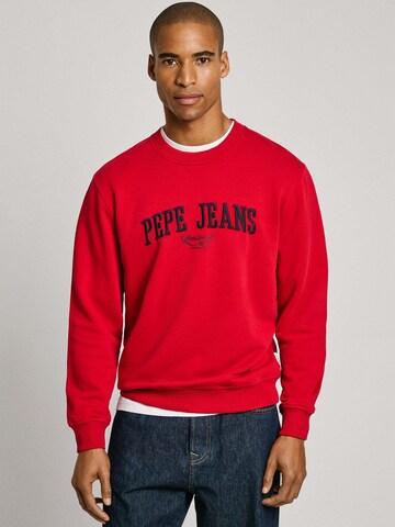 Felpa 'Derril' di Pepe Jeans in rosso: frontale
