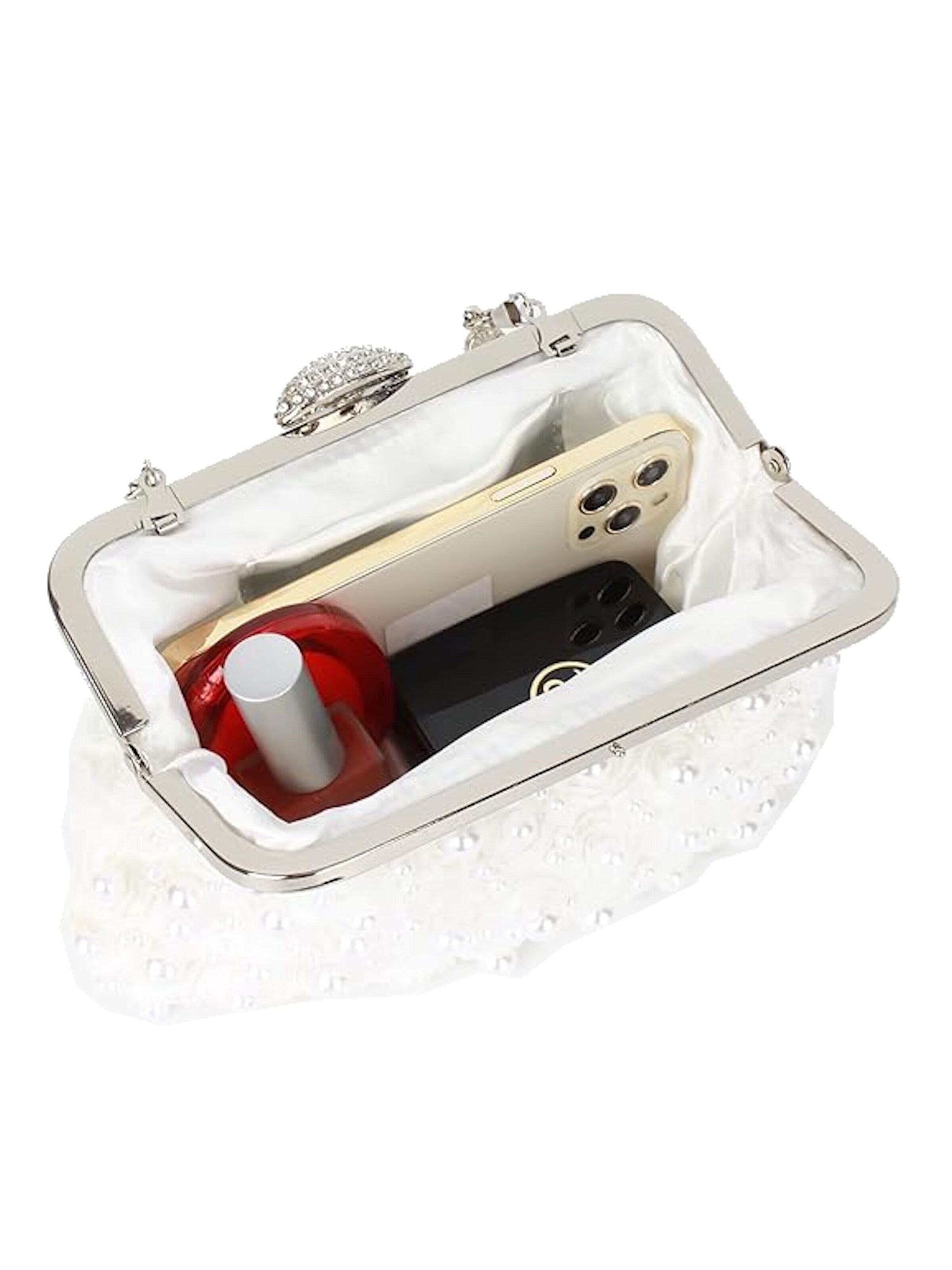 Tomshop24-7 Clutch 'Tamina' in White