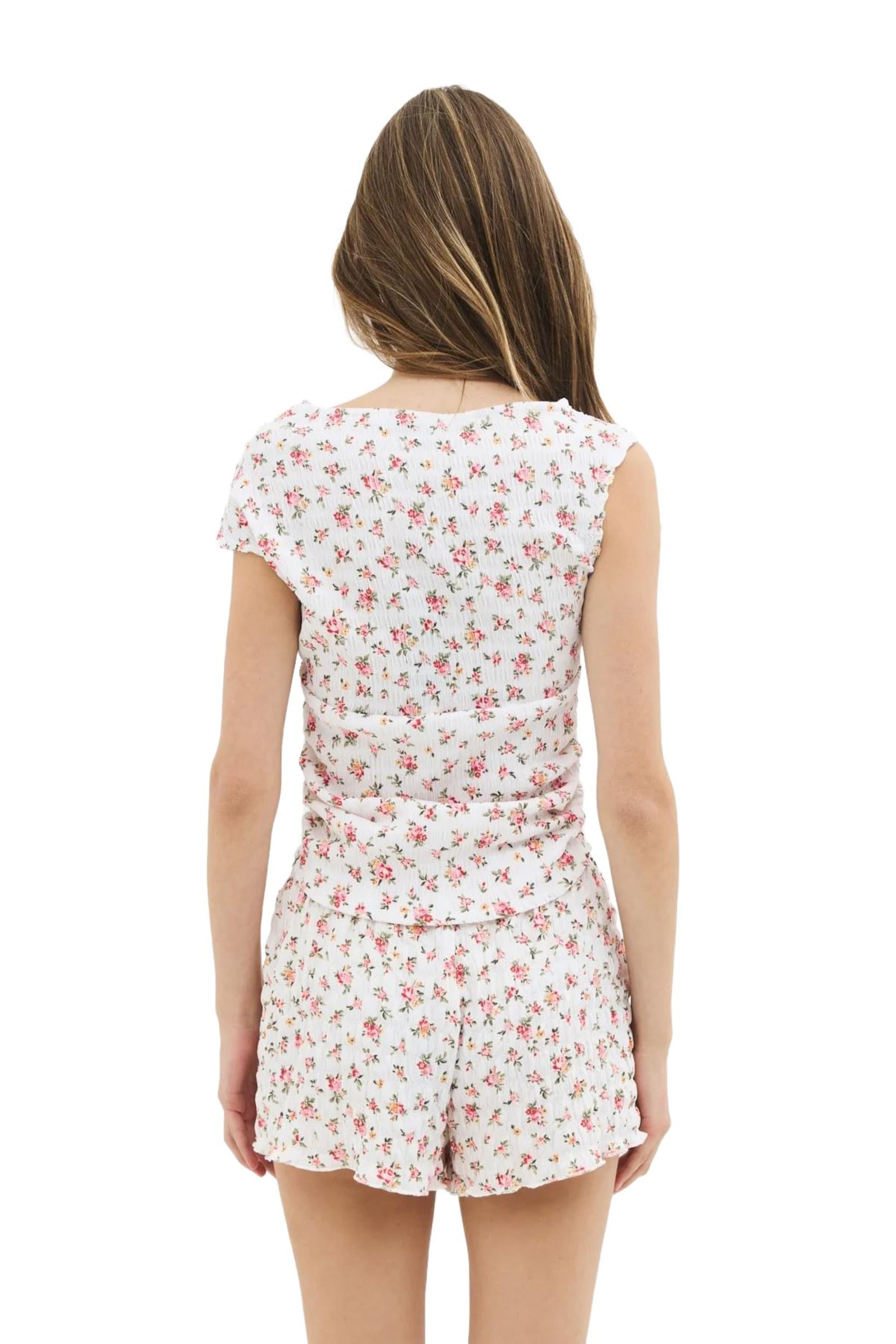 No Matter What Blouse in White