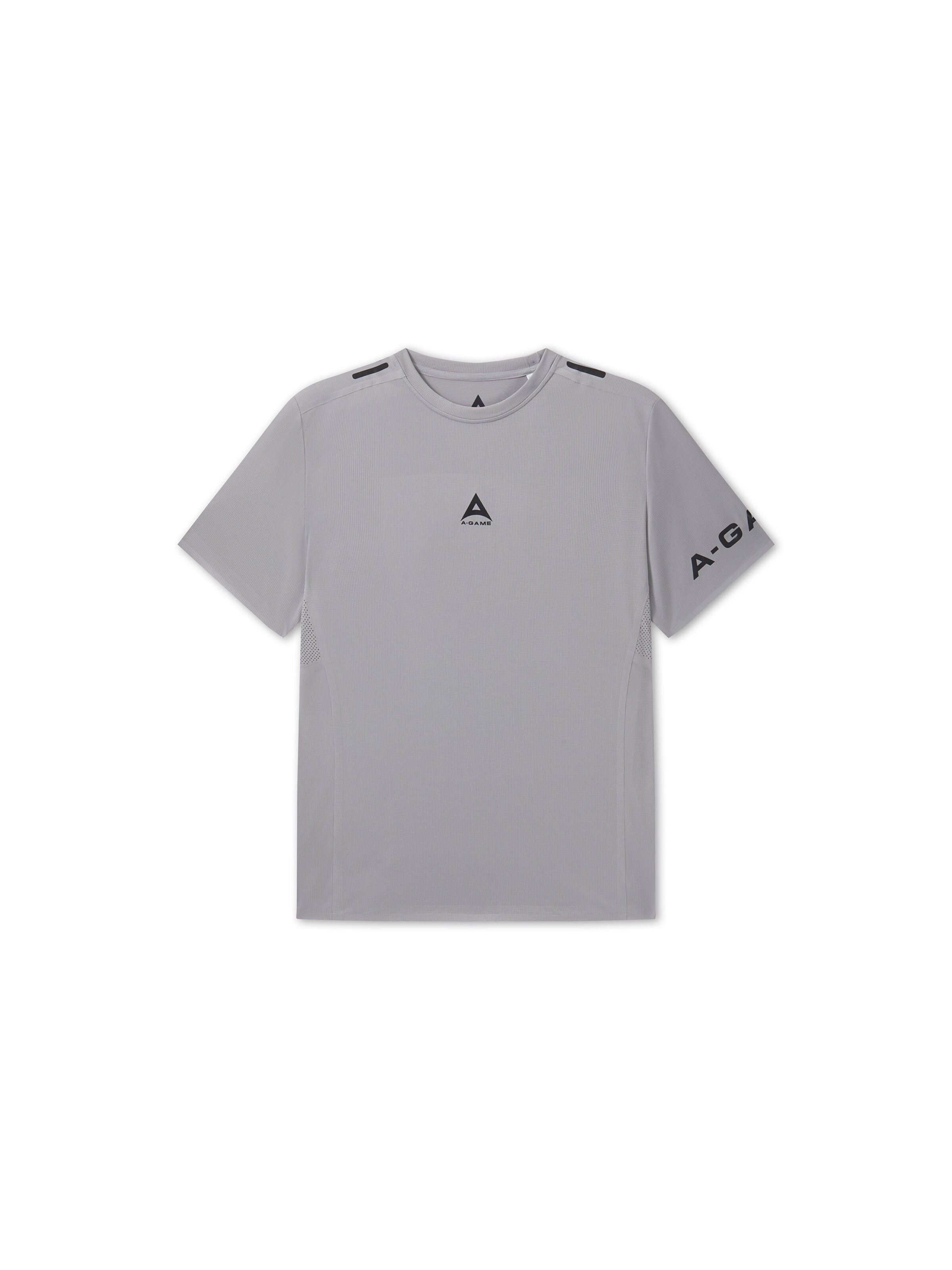A-Game - Camisa funcionais em cinzento: frente