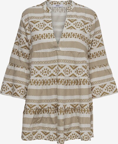 Only Petite Kleid 'ONLLUCCA ATHENA' in sand / weiß, Produktansicht