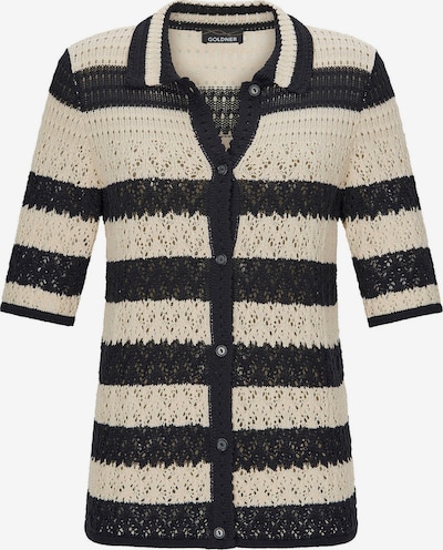 Goldner Knit cardigan in M in Greige / Black, Item view