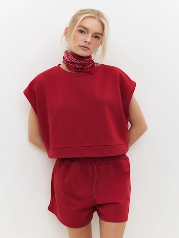 No Matter What Wide leg Trousers in Red