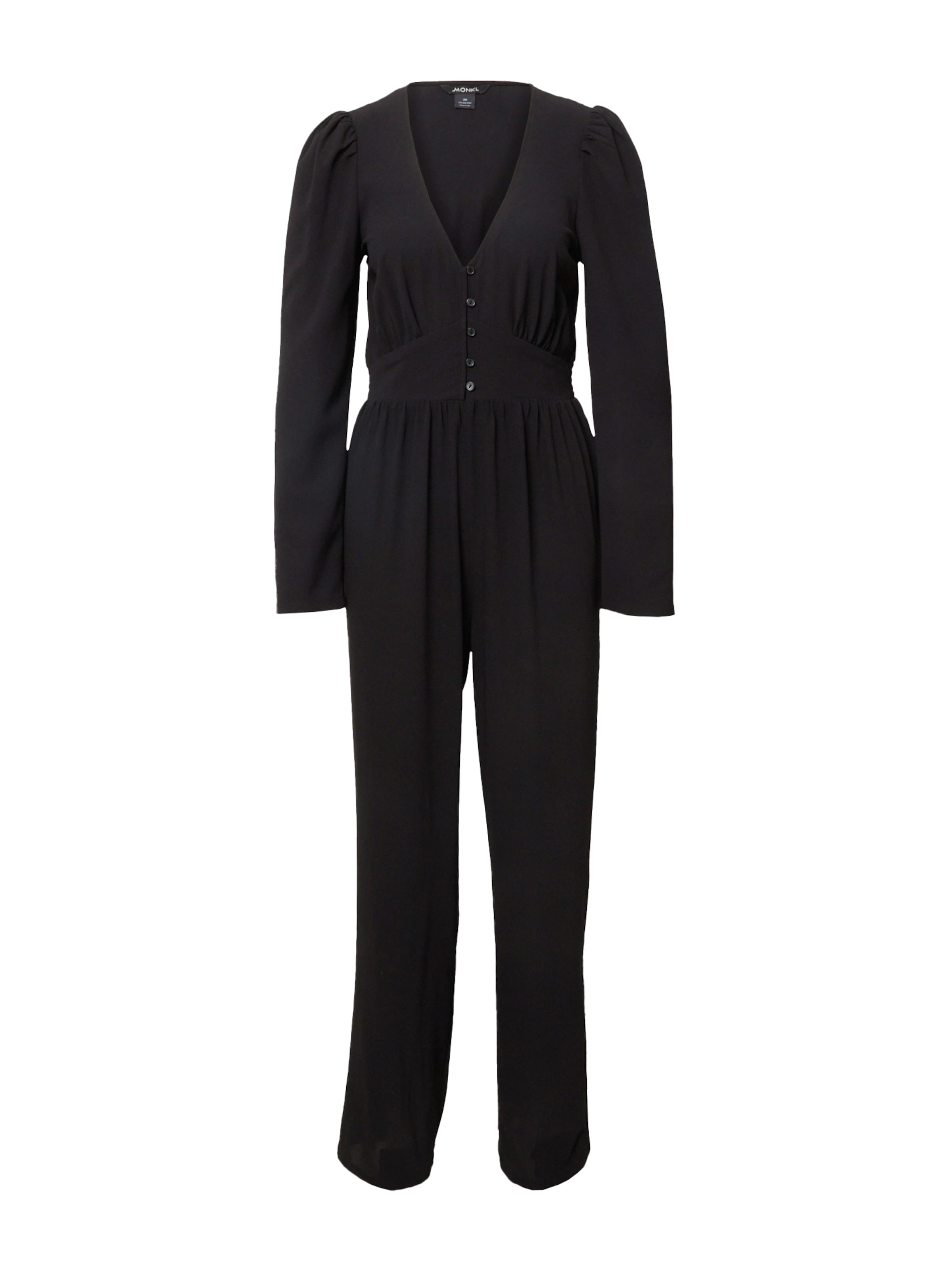 Monki Jumpsuit in Black: front
