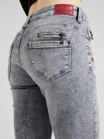 FREEMAN T. PORTER Slimfit Jeans 'Alexa' in Grau