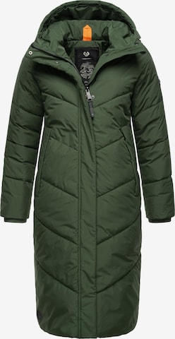 Manteau d’hiver 'Suminka' Ragwear en vert : devant