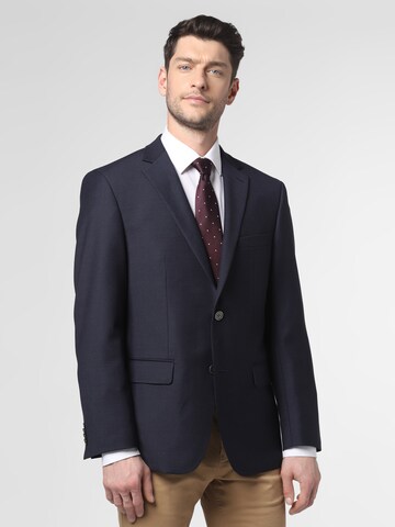 HECHTER PARIS Regular fit Business Blazer in Blue: front