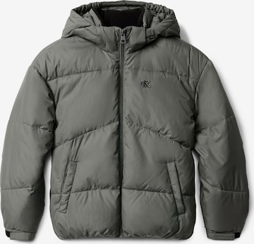 pilka Calvin Klein Jeans Demisezoninė striukė: priekis