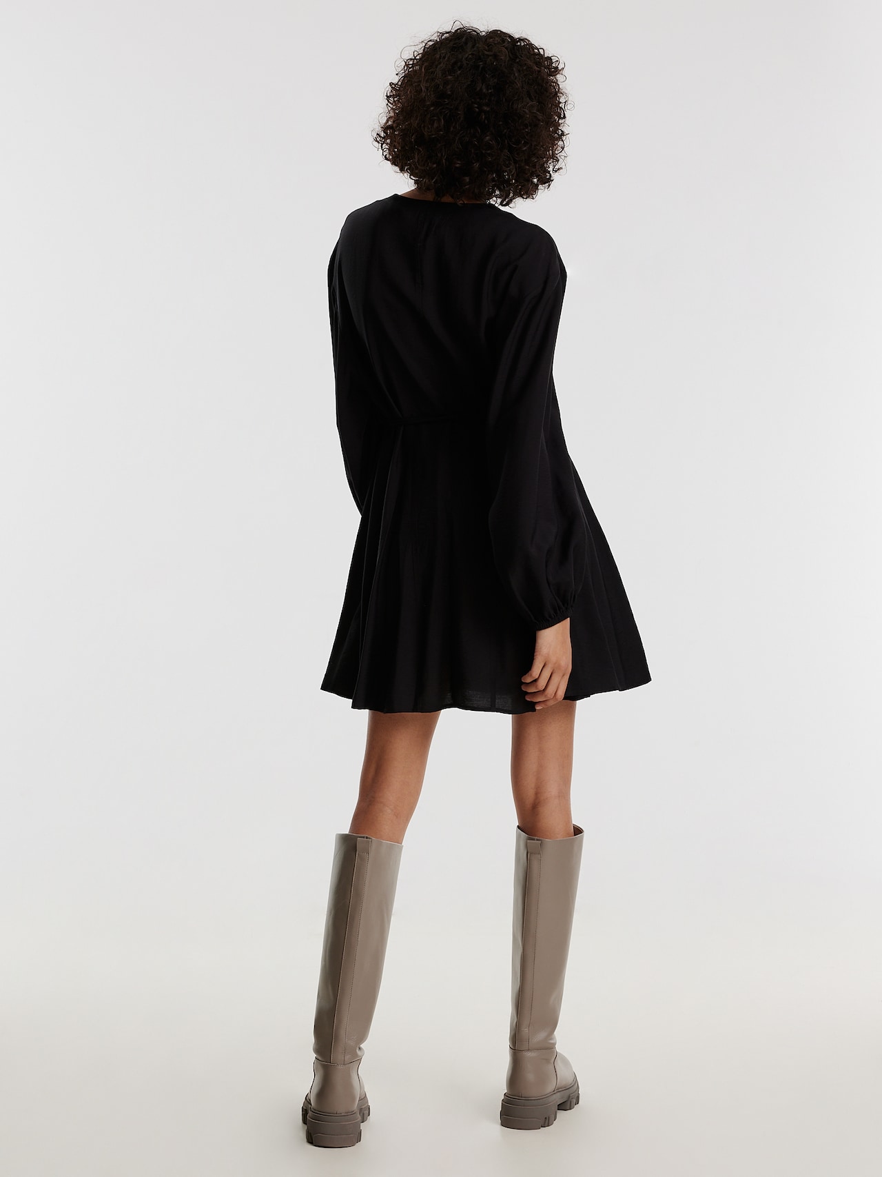 EDITED Producten Jurk 'Jeanette' Zwart