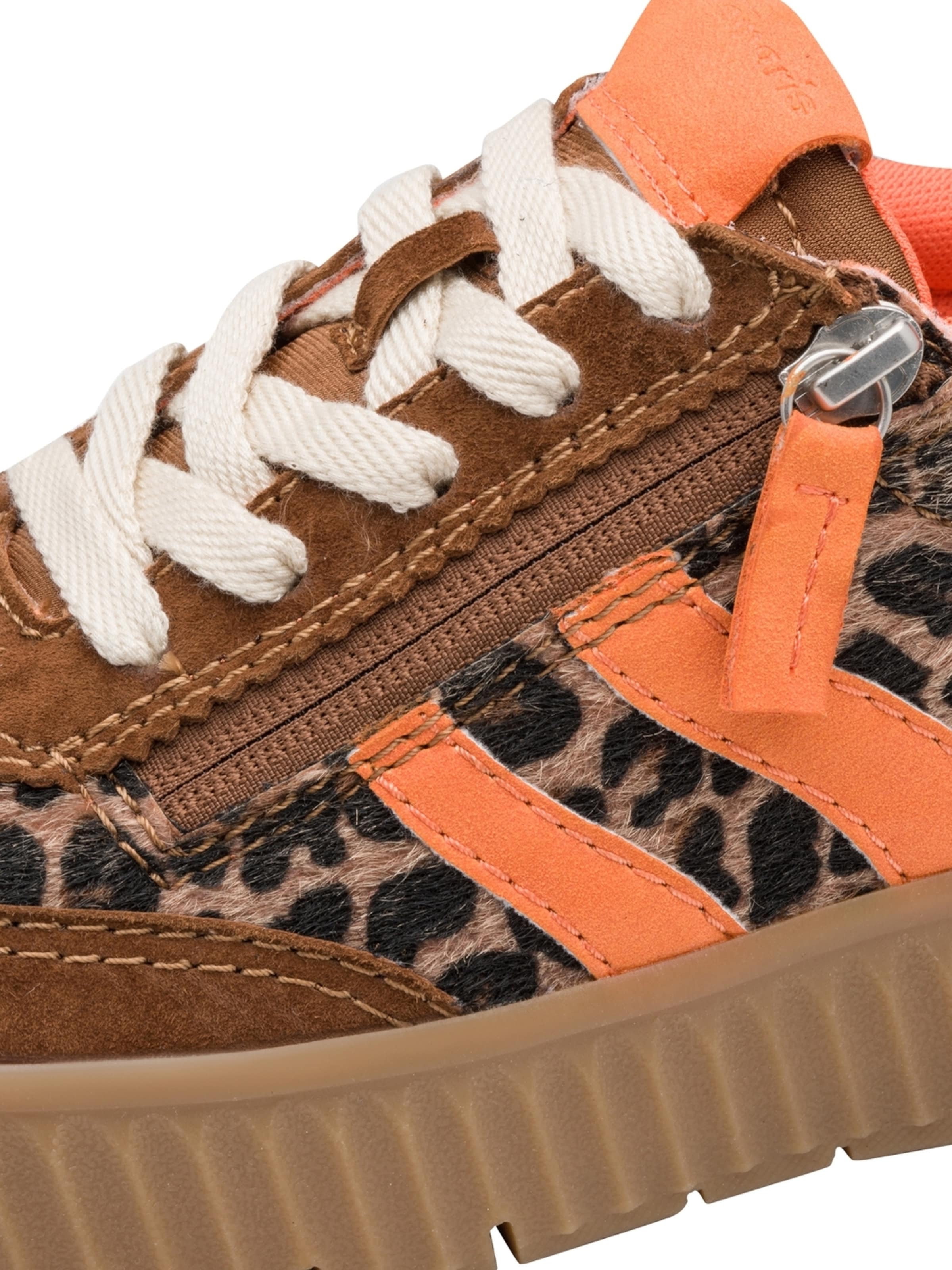 Baskets basses Tamaris en marron