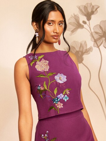 love & roses - Blusa en lila