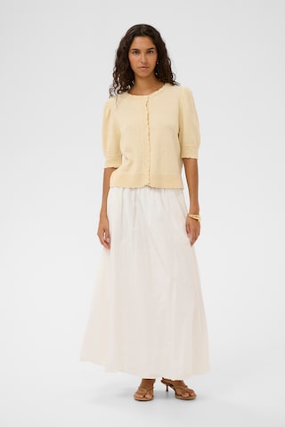 SOAKED IN LUXURY Rok 'SLAlmeda' in Wit: voorkant