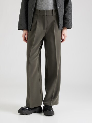 Wide leg Pantaloni con pieghe di JDY in verde: frontale