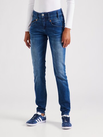 Herrlicher Slim fit Jeans in Blue: front