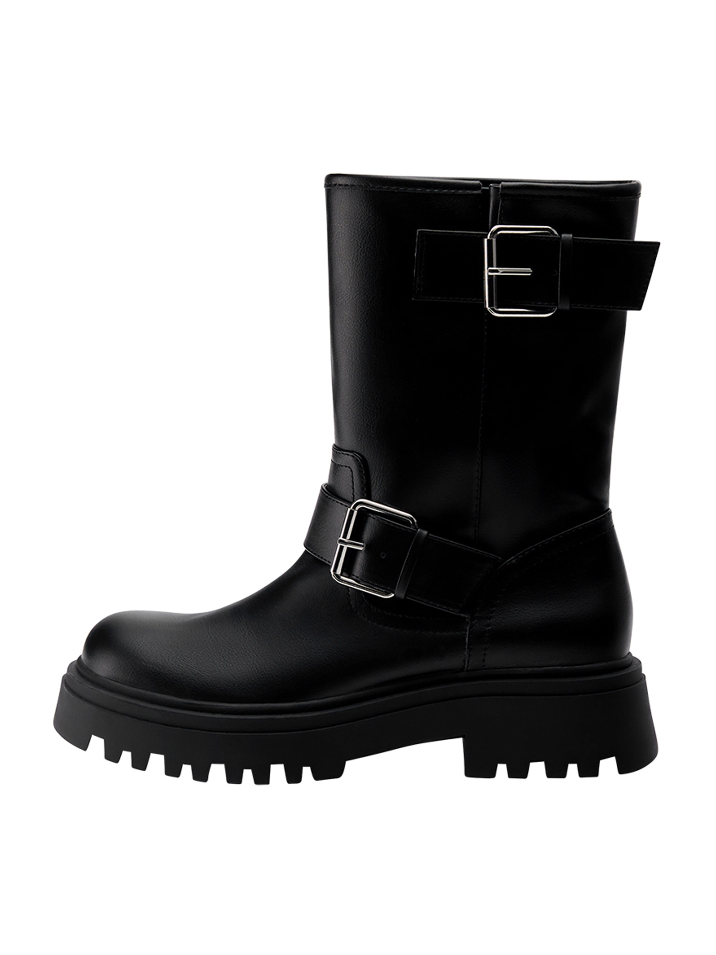 Bottes Pull&Bear en noir