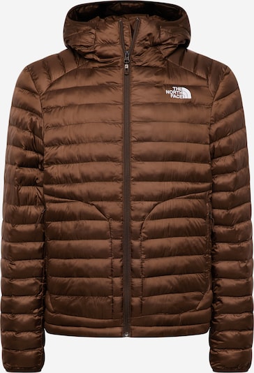 THE NORTH FACE Urheilutakki 'HUILA' koossa S värissä tummanruskea / valkoinen, Tuotenäkymä