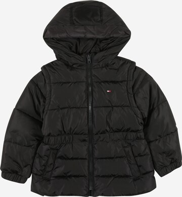 TOMMY HILFIGER Winterjacke in Schwarz: predná strana