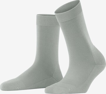 FALKE Socken 'ClimaWool' in Silber: Vorderseite