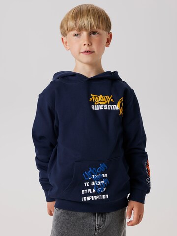 Sweat 'NKMLUCIAN' NAME IT en bleu : devant