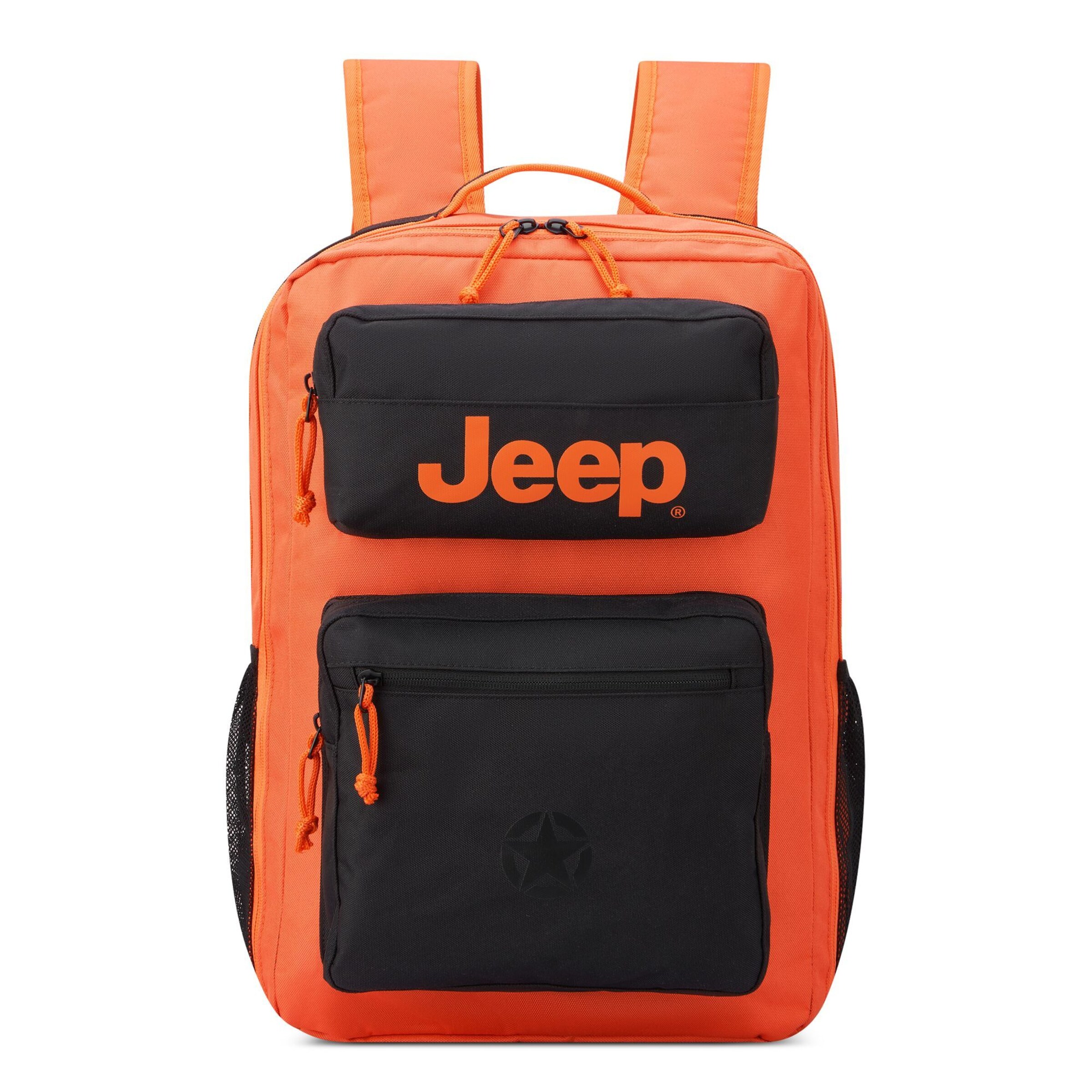 Zaino 'JS015B' di Jeep in arancione: frontale