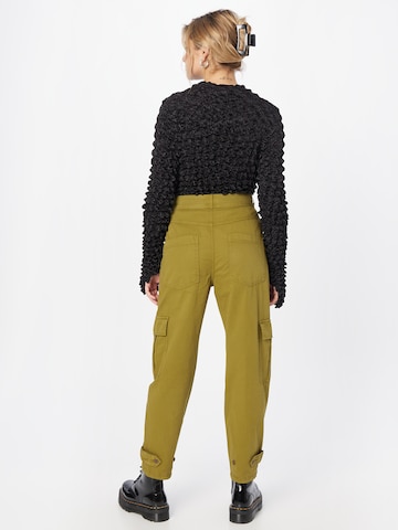 ESPRIT - Tapered Pantalón cargo en verde