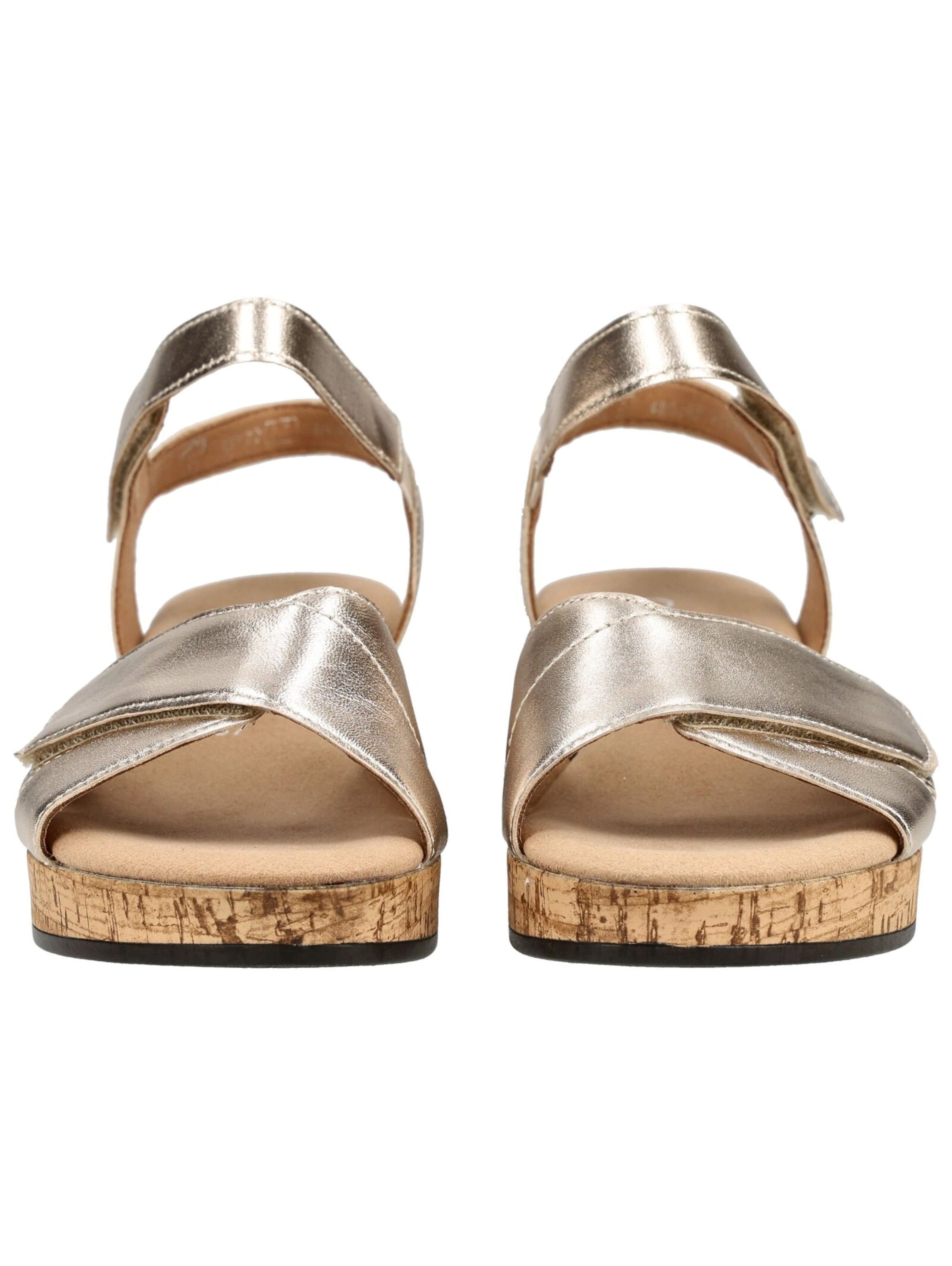 Sandales à lanières GABOR en or