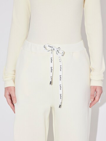 LeGer by Lena Gercke Tapered Trousers 'Panthea' in White