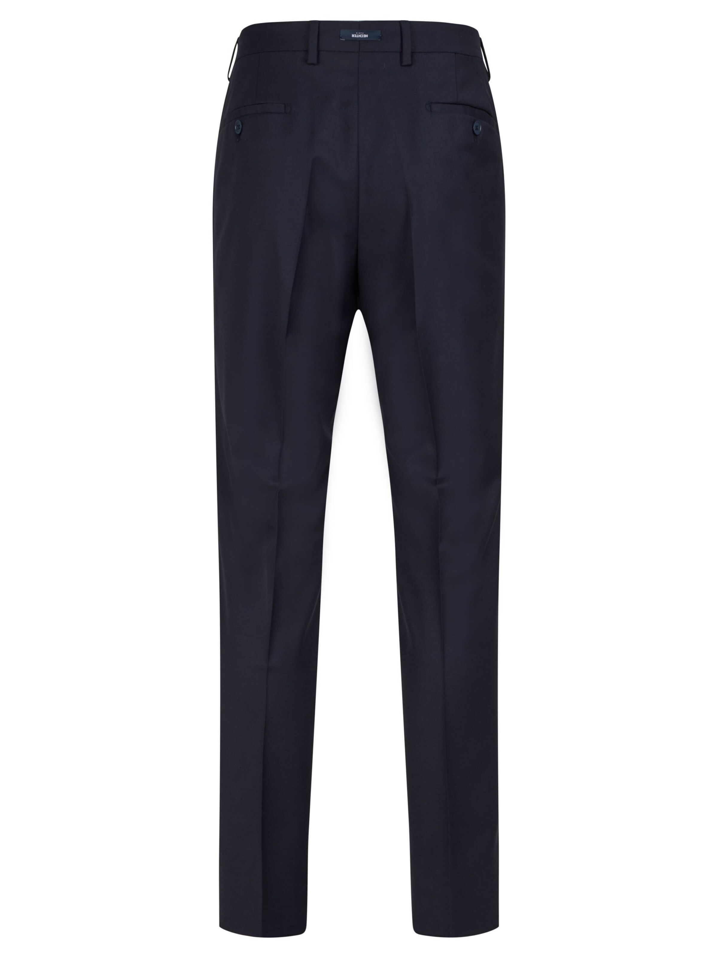 HECHTER PARIS Regular Trousers with creases in Blue
