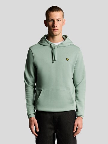 Lyle & Scott Sweatshirt in Groen: voorkant