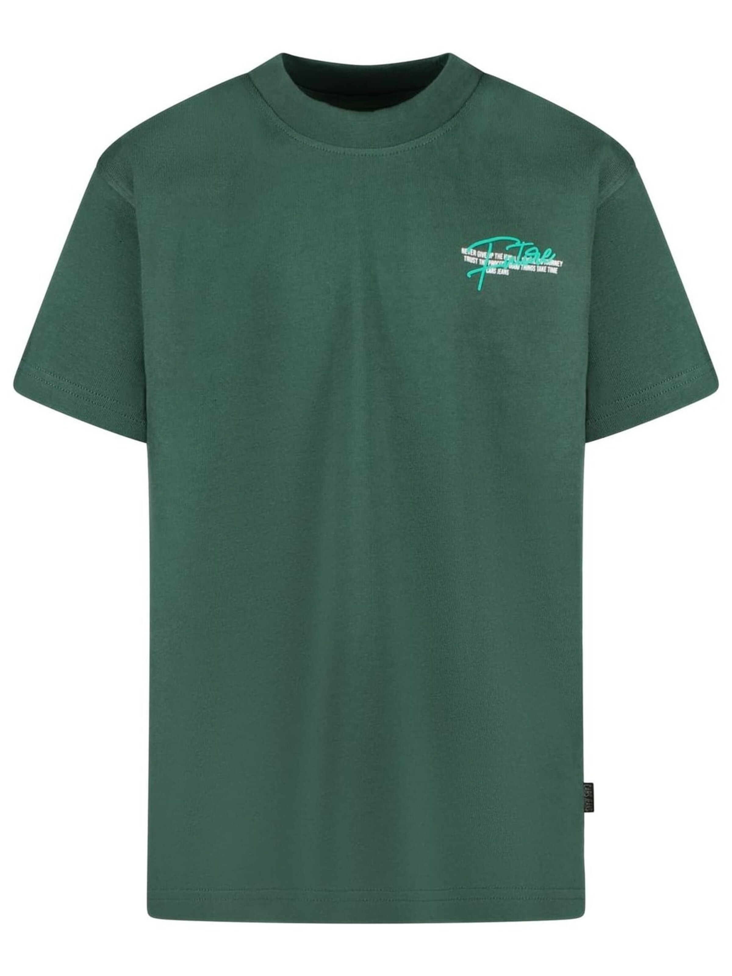 CARS Shirt in Groen: voorkant