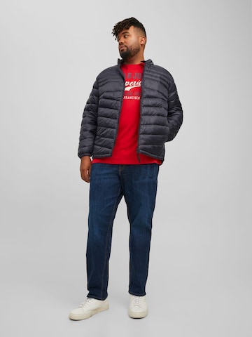 Jack & Jones Plus Overgangsjakke 'Hero' i svart