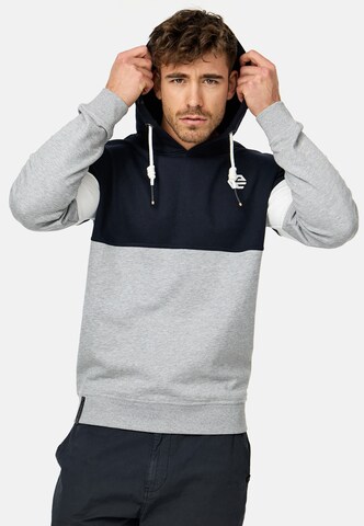INDICODE JEANS Sweatshirt 'Ziggy' in Grau